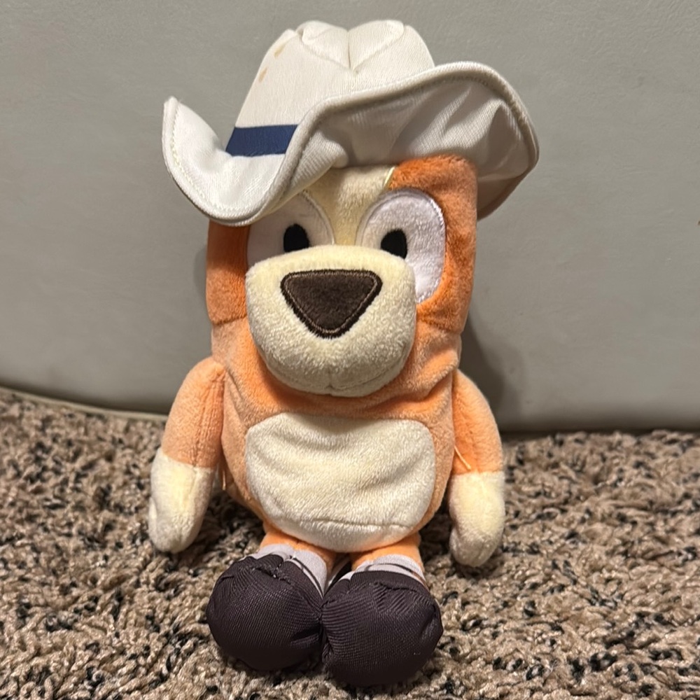 Bingo on holiday plush